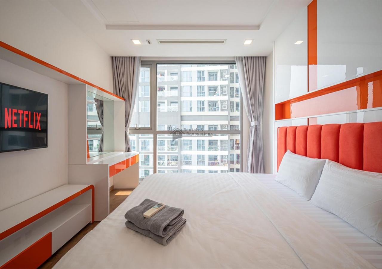 The Vinhomes Central Park Apartments - The Buildings Surrounding Landmark 81 胡志明市 外观 照片