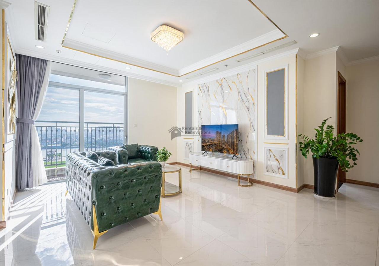 The Vinhomes Central Park Apartments - The Buildings Surrounding Landmark 81 胡志明市 外观 照片