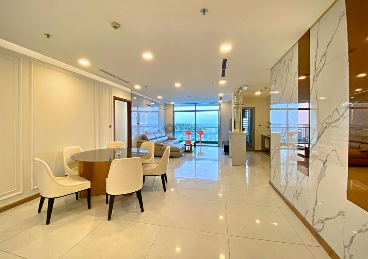 The Vinhomes Central Park Apartments - The Buildings Surrounding Landmark 81 胡志明市 外观 照片