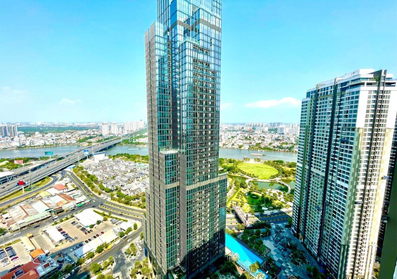 The Vinhomes Central Park Apartments - The Buildings Surrounding Landmark 81 胡志明市 外观 照片