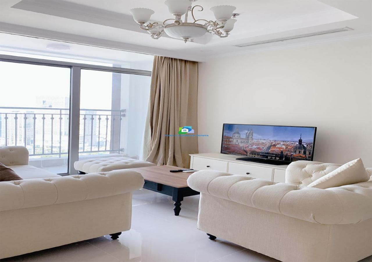 The Vinhomes Central Park Apartments - The Buildings Surrounding Landmark 81 胡志明市 外观 照片